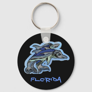 Porte-clés Porte - clé de dauphins de la Floride