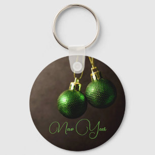 Porte-clés Porte - clé de décorations de Noël vertes