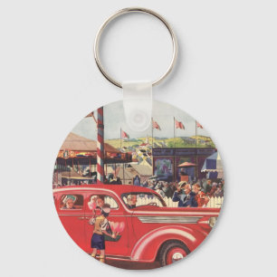 Porte-clés porte - clé de Desoto des années 1940