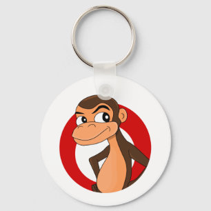 Porte-clés Porte - clé de dessin animé de Chimp