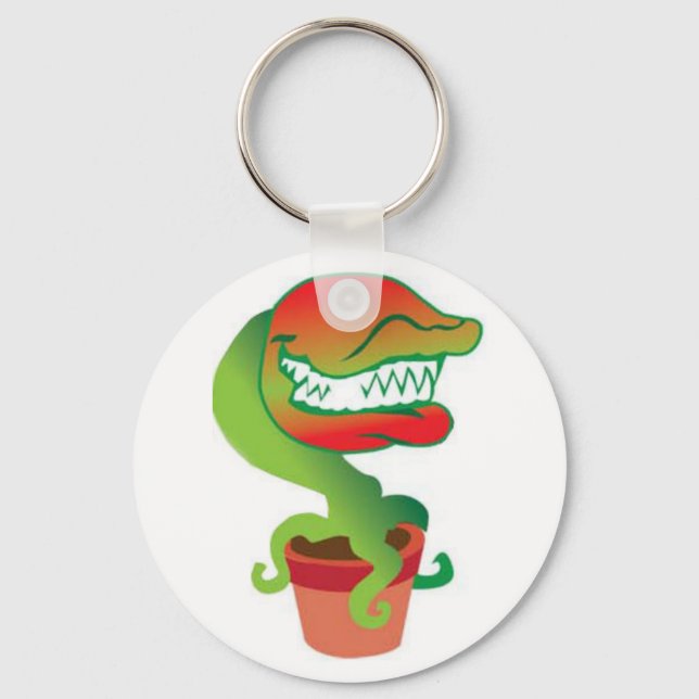 Porte-clés Porte - clé de dessin animé Venus Flytrap (Recto)