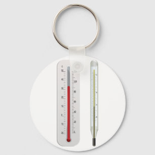 Porte-clés Porte - clé de deux thermomètres