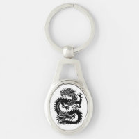 Porte - clé de dragon chinois traditionnel