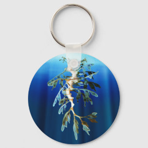 Porte-clés Porte - clé de dragon de mer feuillu