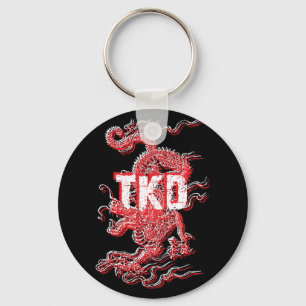 Porte-clés Porte - clé de dragon du Taekwondo
