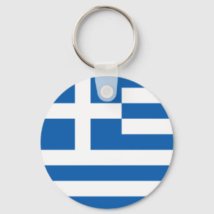Porte-clés Porte - clé de drapeau de la Grèce