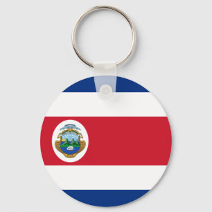 Porte-clés Porte - clé de drapeau de Rican de côte