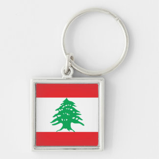 Porte-clés Porte - clé de drapeau du Liban