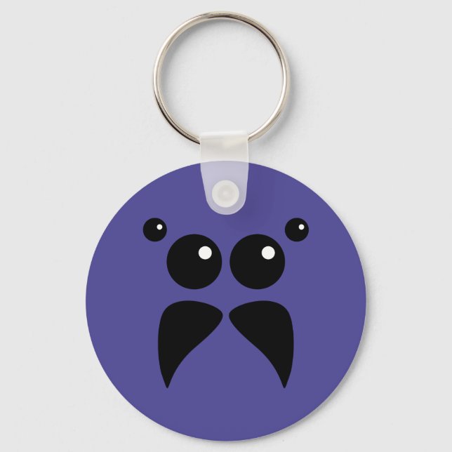 Porte-clés Porte - clé de face de l'araignée (Recto)