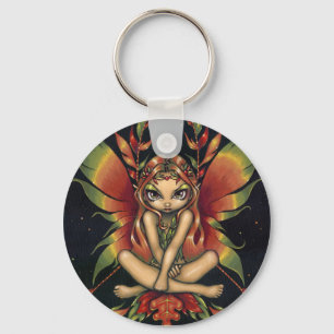 Porte-clés Porte - clé "de fée de nuit d'automne"