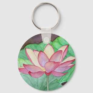 Porte-clés Porte - clé de fleur de Lotus