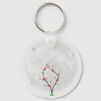 Porte-clés Porte - clé de fleurs de lune