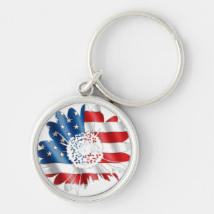 Porte-clés PORTE - CLÉ de fleurs USA