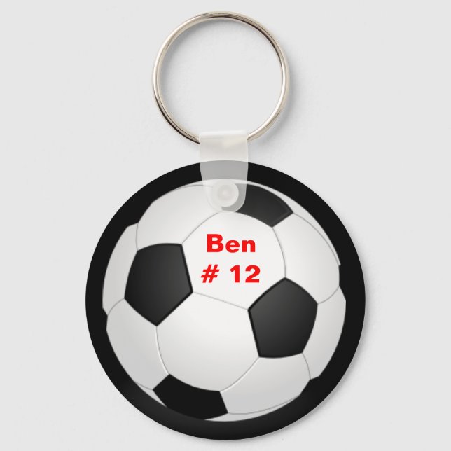 Porte-clés Porte - clé de football (Recto)