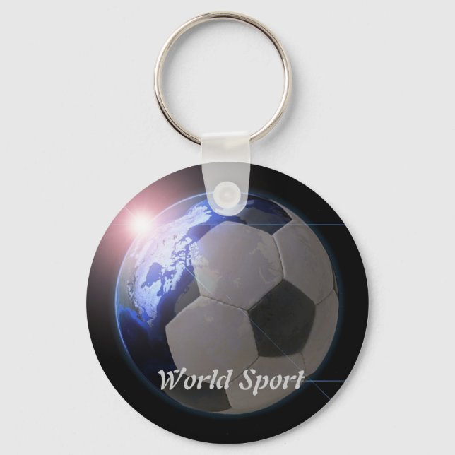 Porte-clés Porte - clé de football (Recto)