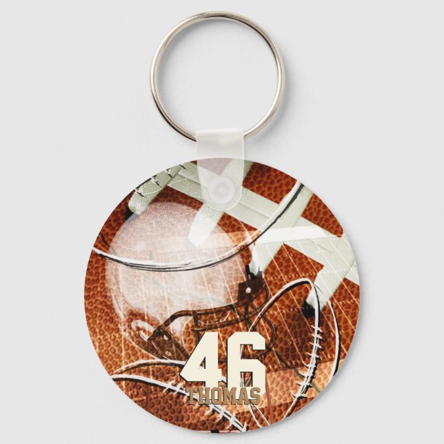 Porte-clés porte - clé de football (Recto)