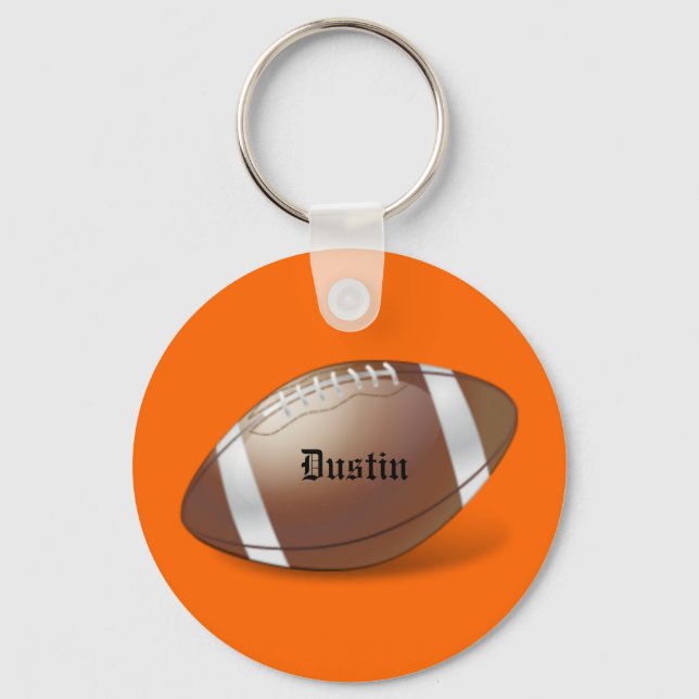 Porte-clés Porte - clé de football personnalisé (Recto)
