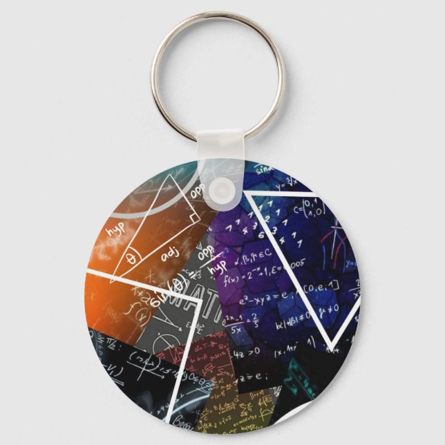 Porte-clés Porte - clé de formule mathématique (Recto)