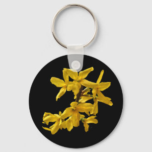 Porte-clés Porte - clé de forsythia