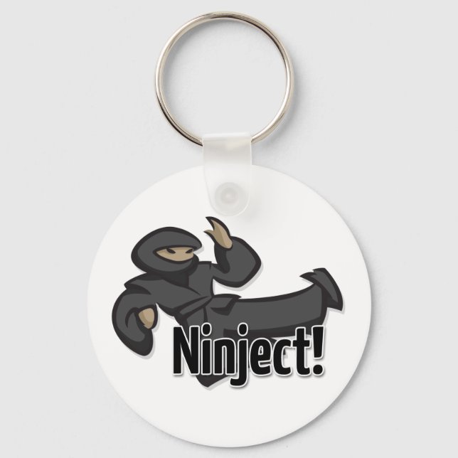 Porte-clés Porte - clé de frappe volant Ninject (Recto)