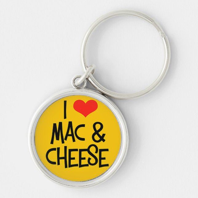 Porte-clés Porte - clé de fromage Mac n (Devant)