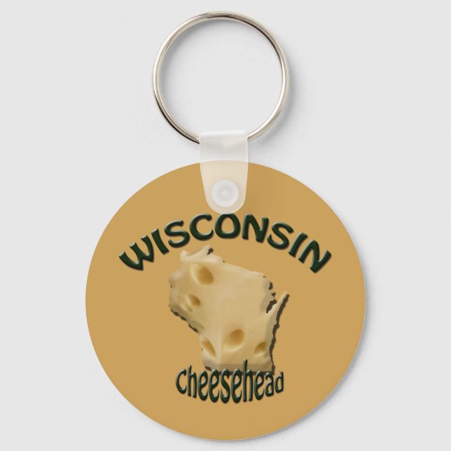 Porte-clés Porte - clé de fromage Wisconsin (Recto)