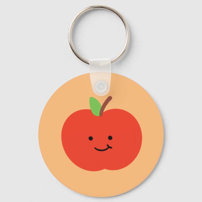 Porte-clés Porte - clé de fruits de pomme (Recto)
