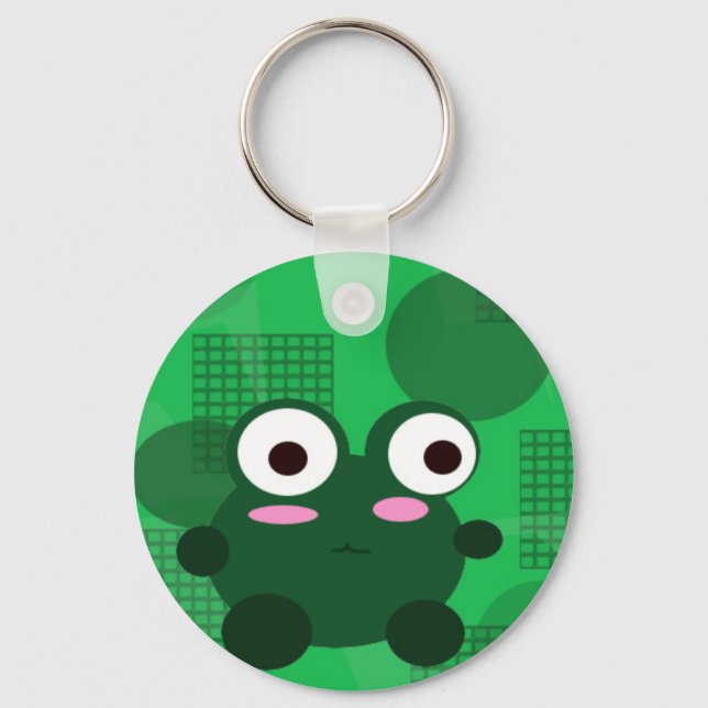 Porte-clés Porte - clé de grenouille (Recto)
