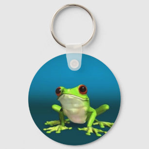 Porte-clés porte - clé de grenouilles d'arbre