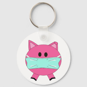 Porte-clés Porte - clé de grippe de porcs