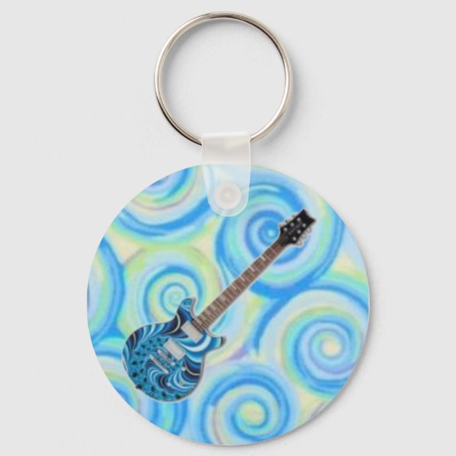 Porte-clés Porte - clé de guitare (Recto)