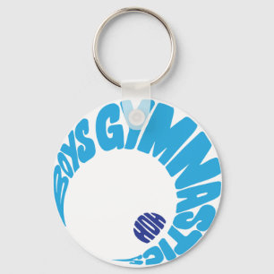 Porte-clés Porte - clé de gymnastique garçons