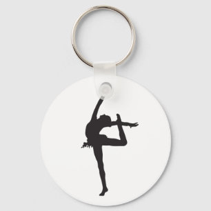 Porte-clés Porte - clé de gymnastique rythmique