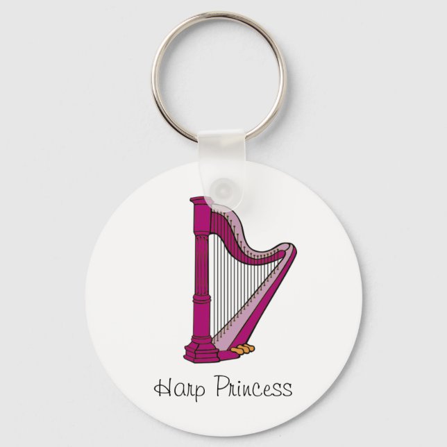 Porte-clés Porte - clé de Harp Princess (Recto)