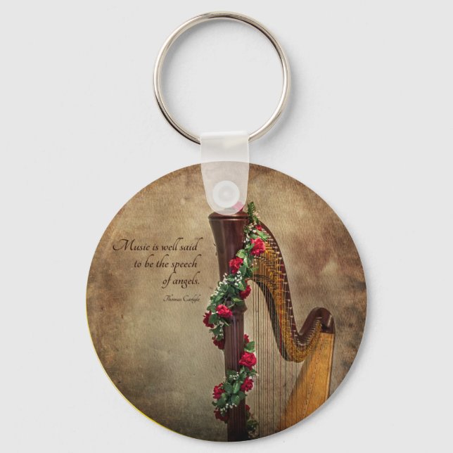 Porte-clés Porte - clé de harpe (Recto)