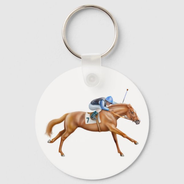 Porte-clés Porte - clé de hippocampe Thoroughbred (Recto)
