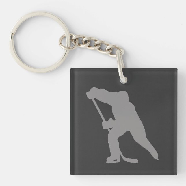 Porte-clés Porte - clé de hockey sur glace (Devant)