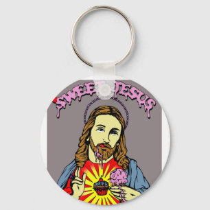 Porte-clés porte - clé de jésus doux