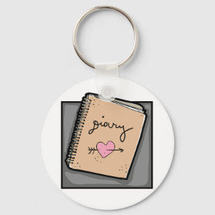 Porte-clés Porte - clé de journal