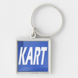 Porte-clés Porte - clé de KART (carré)