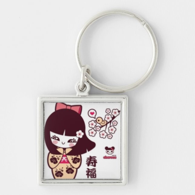 Porte-clés Porte - clé de Kawaii (Devant)