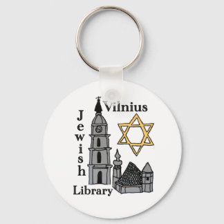 Porte-clés Porte - clé de la bibliothèque juive de Vilnius