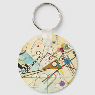 Porte-clés Porte - clé de la composition VIII en Kandinsky
