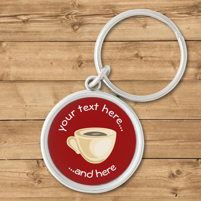 Porte-clés Porte - clé de la coupe du café (Créateur téléchargé)
