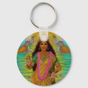 Porte-clés Porte - clé de la déesse hindoue Lakshmi