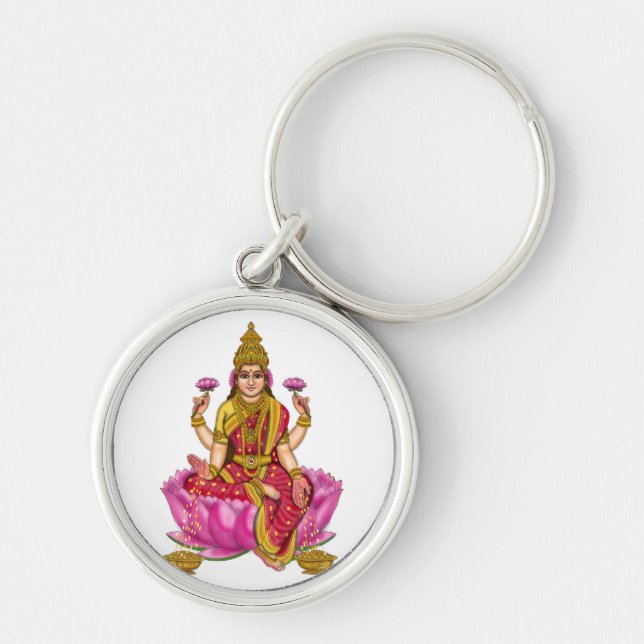 Porte-clés Porte - clé de la déesse Lakshmi (Devant)