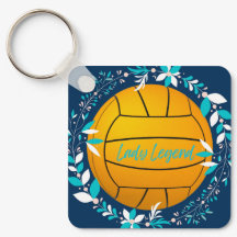 Porte - clé de la légende de Water Polo Lady