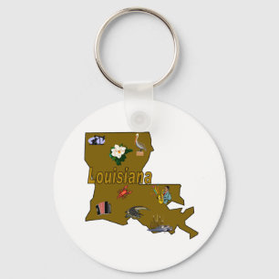 Porte-clés Porte - clé de la Louisiane