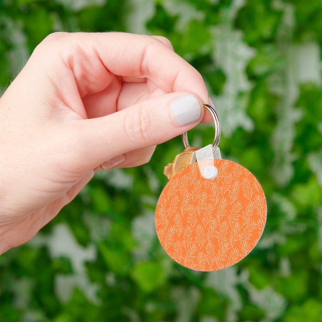 Porte-clés Porte - clé de la nature Orange Cuttings (Créateur téléchargé)