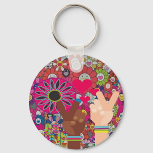 Porte-clés Porte - clé de la paix